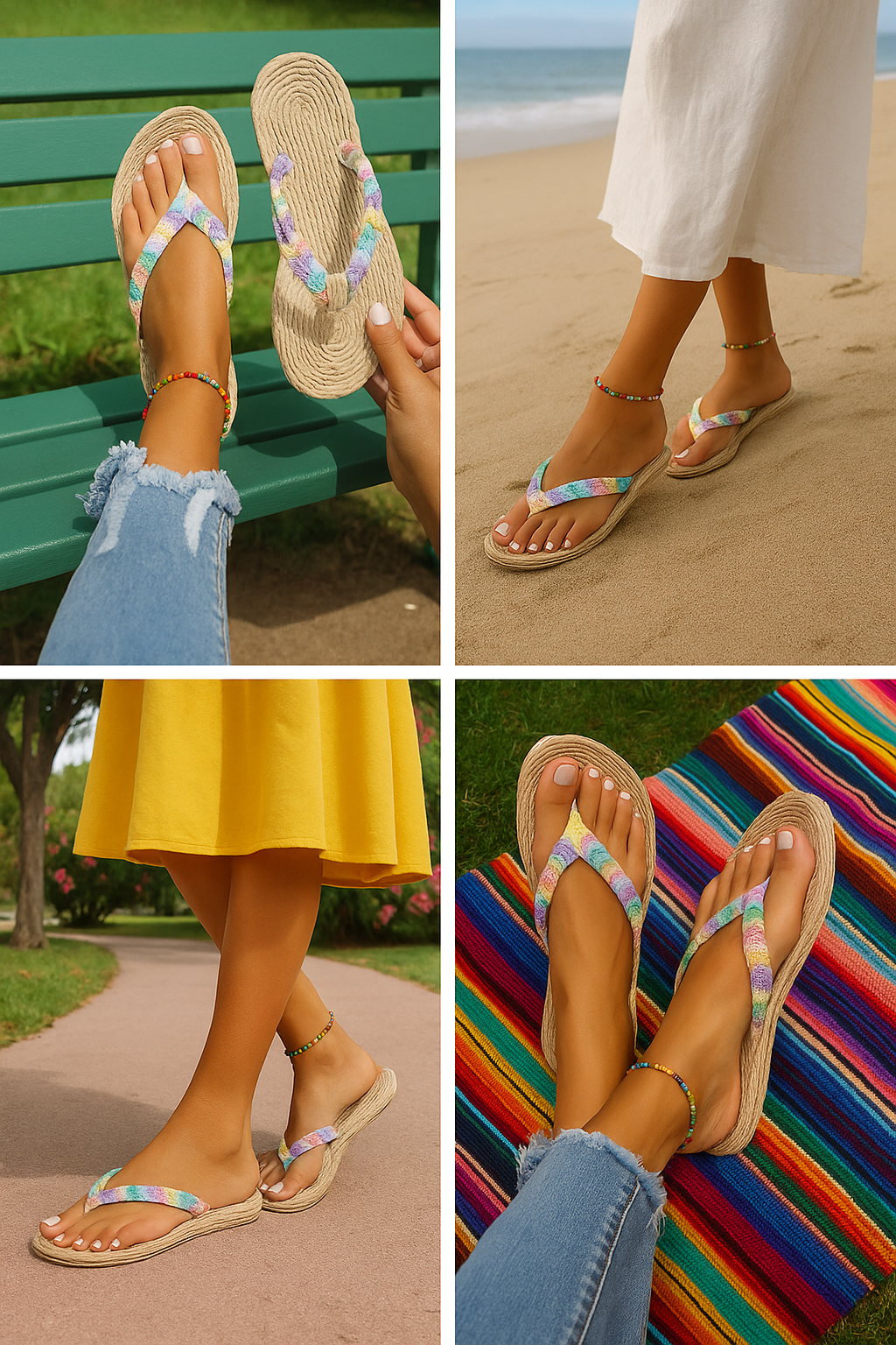 Handmade Braided Sandals – Soft, Lightweight & Made for Summer Days