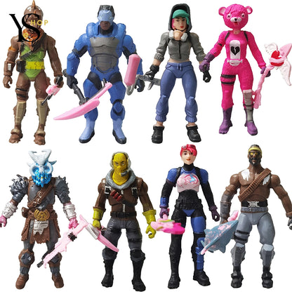 10 cm große Fortnite-Actionfigur – perfekte Schreibtisch- oder Autodekoration, ideales Geburtstagsgeschenk für Kinder, Erwachsene und Fans.