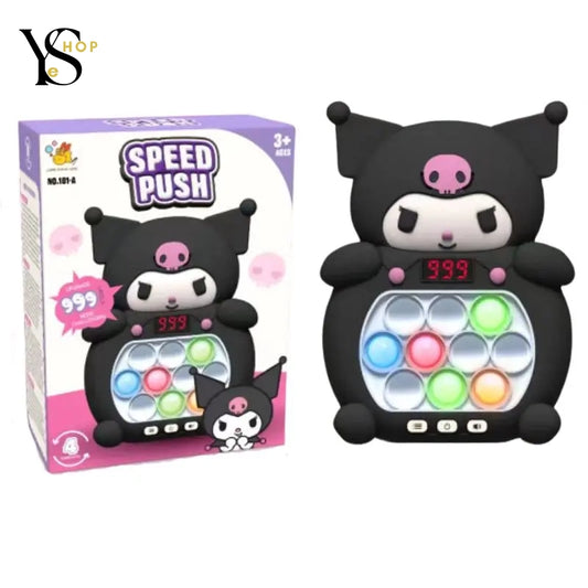 Spune la revedere stresului cu noul joc Kuromi Quick Push – Jucărie electronică Pop It Pro Fidget pentru relaxare și distracție | YeuroShop