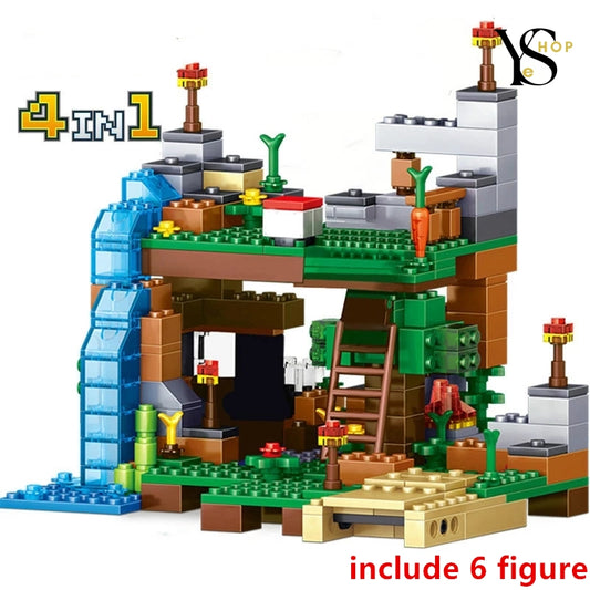 Libérez la créativité de vos enfants avec nos blocs de construction d'action MINI TreeHouse Alex Zombie - Ensemble de modèles classiques pour garçons | YeuroShop