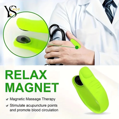 Soulagez instantanément les maux de tête et le stress avec notre clip d'acupression - Soulagement efficace des migraines et des tensions, outil de massage par acupuncture du pouce | YeuroShop