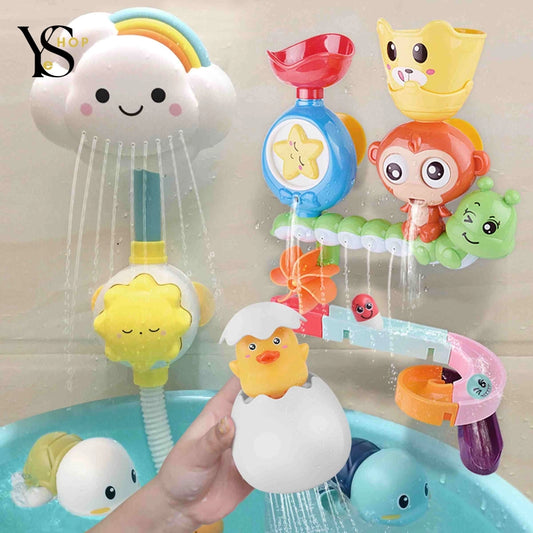 Make bath time fun and educational with this adorable cartoon shower toy, perfect for kids | YeuroShop