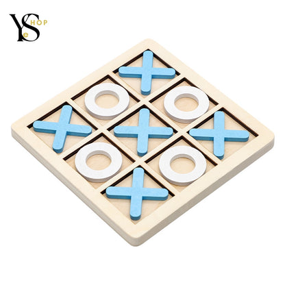 Améliorez les capacités cognitives de votre enfant avec ce mini jeu d'échecs en bois Montessori tendance - un puzzle interactif d'entraînement cérébral et un jouet éducatif précoce | YeuroShop