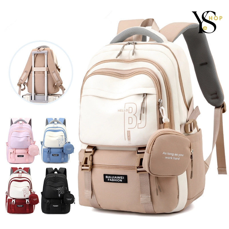 Mochilas escolares impermeables con monedero para niñas | Mochilas elegantes para adolescentes y niños | YeuroShop