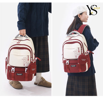 Mochilas escolares impermeables con monedero para niñas | Mochilas elegantes para adolescentes y niños | YeuroShop