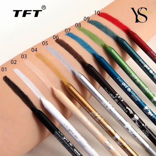 Wasserfester Eyeliner-Gelstift im Großhandel | Pigmentierter Make-up-Stift für Frauen | YeuroShop