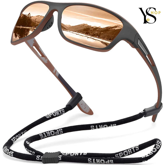 Protégez vos yeux avec des lunettes de soleil polarisées haute définition - Protection UV400 pour un confort ultime en matière de sport et de conduite | YeuroShop