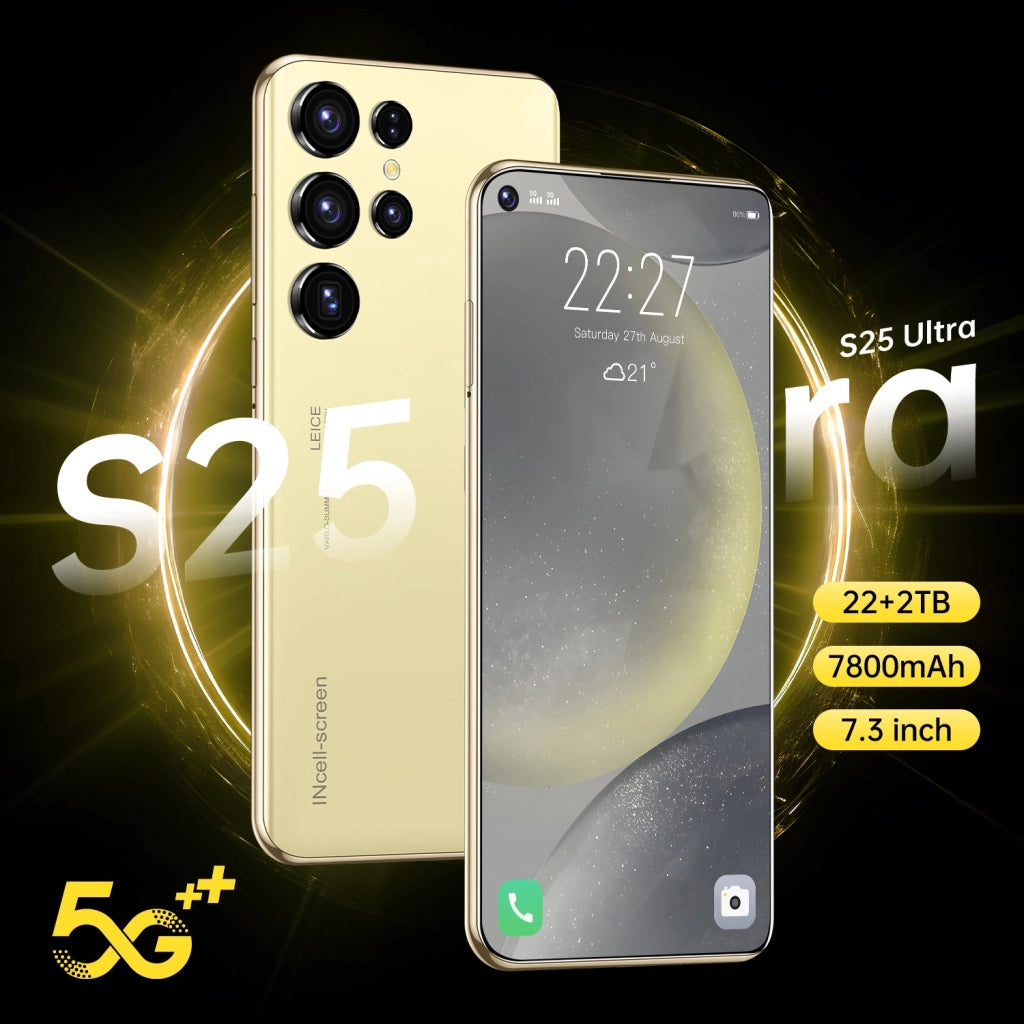 Smartphone 5G de 7,3 pulgadas con Android 14: Snapdragon 8 Gen 3, 10 núcleos, Dual SIM, batería de 7800 mAh | YeuroShop