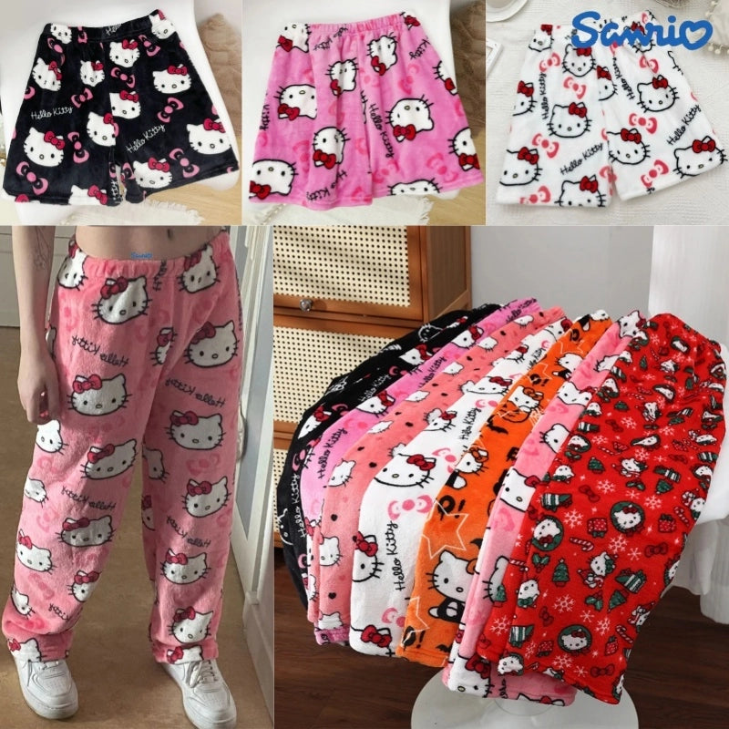 Japanese Style Pajama Pants – Flannel, Warm and Comfortable for Women | YeuroShop