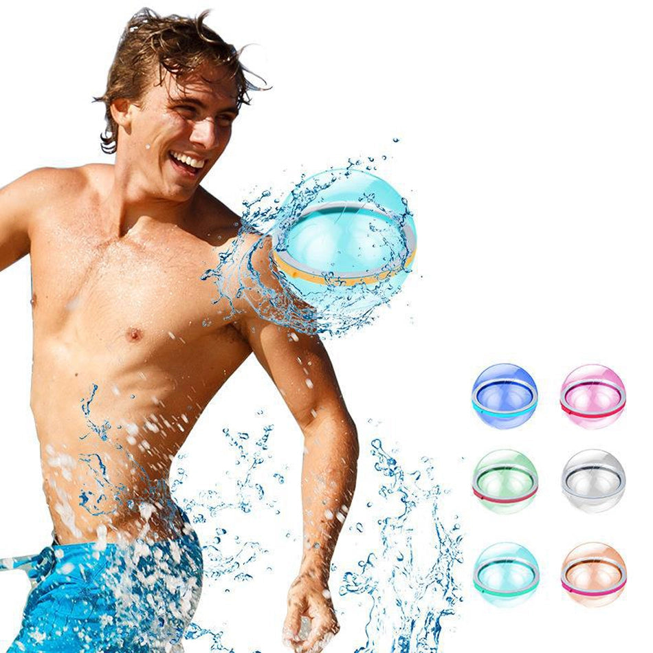 Ballons d'eau magnétiques réutilisables – Remplissage rapide et auto-obturants pour enfants | YeuroShop