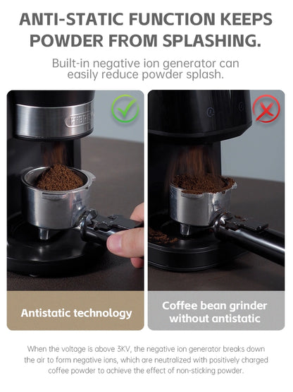 Automatische elektrische Kaffeemühle mit 34 Einstellungen | YeuroShop