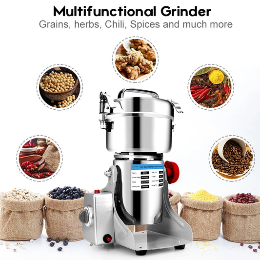 Large Capacity Herb and Spice Grinder – 3000W | YeuroShop