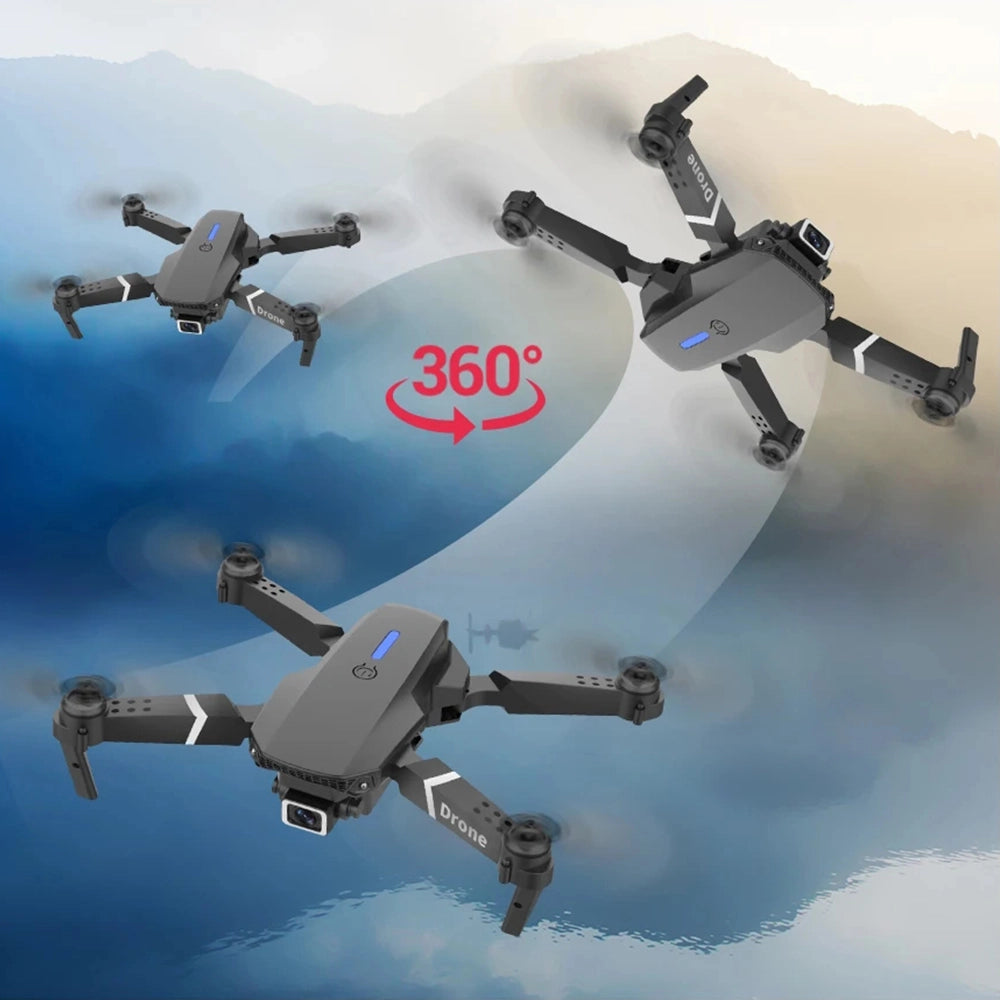 Drone professionnel E88 avec caméra HD 4K et objectif grand angle | YeuroShop