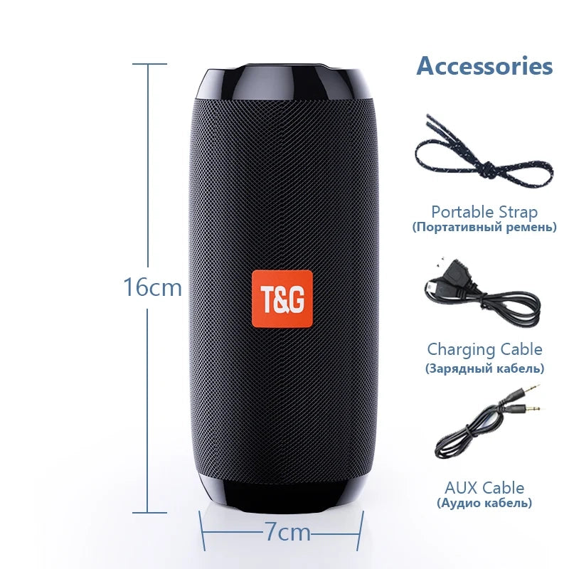 TG117 Tragbarer Bluetooth-Lautsprecher | YeuroShop