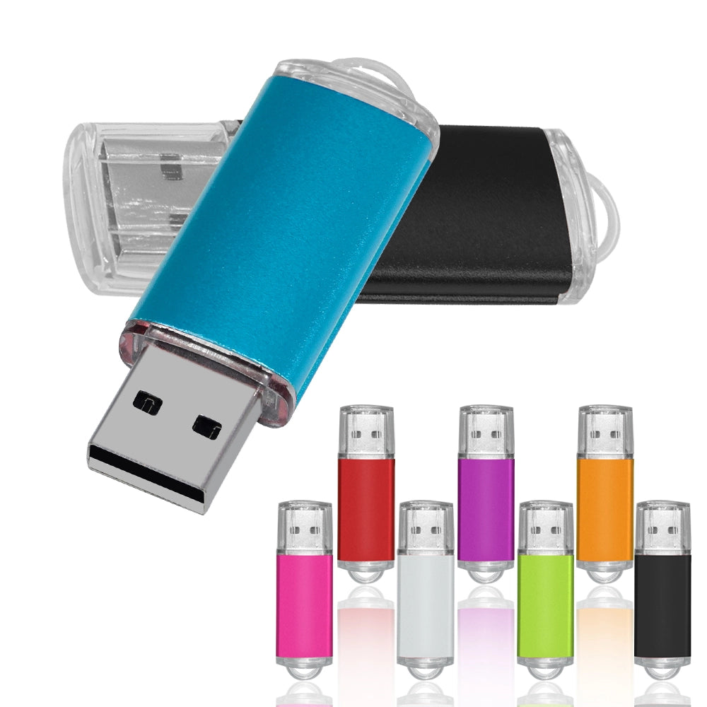 Kolorowy metalowy dysk flash USB 2.0 | 32 GB, 64 GB, 16 GB, 1 GB | YeuroShop