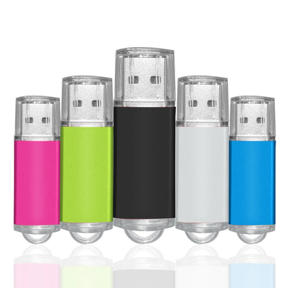 Kolorowy metalowy dysk flash USB 2.0 | 32 GB, 64 GB, 16 GB, 1 GB | YeuroShop