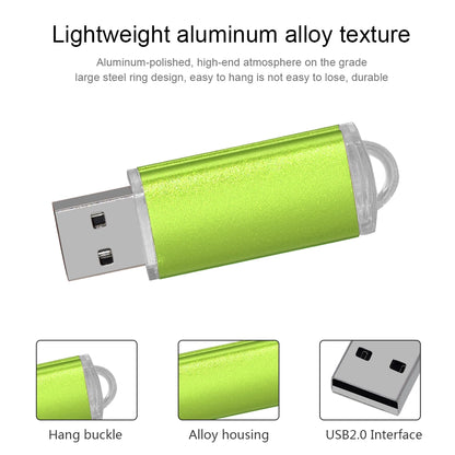 Kolorowy metalowy dysk flash USB 2.0 | 32 GB, 64 GB, 16 GB, 1 GB | YeuroShop