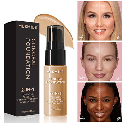 Face Foundation Cream Oil-Control Matte BB Cream | Professional Makeup Base | YeuroShop