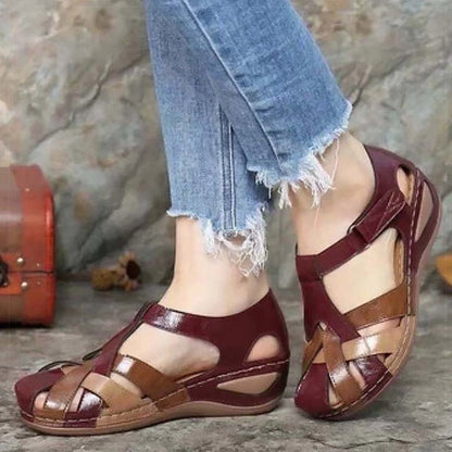 Sandalias elegantes de verano para mujer: tacones bajos suaves, calzado ligero para mujer | YeuroShop