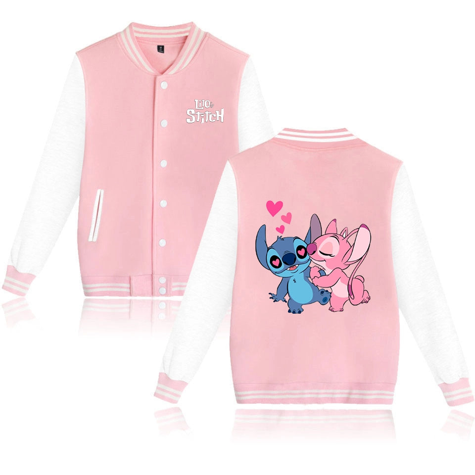 Giacca bomber Hip Hop Varsity – Stile Harajuku unisex per uomo, donna e bambino | YeuroShop