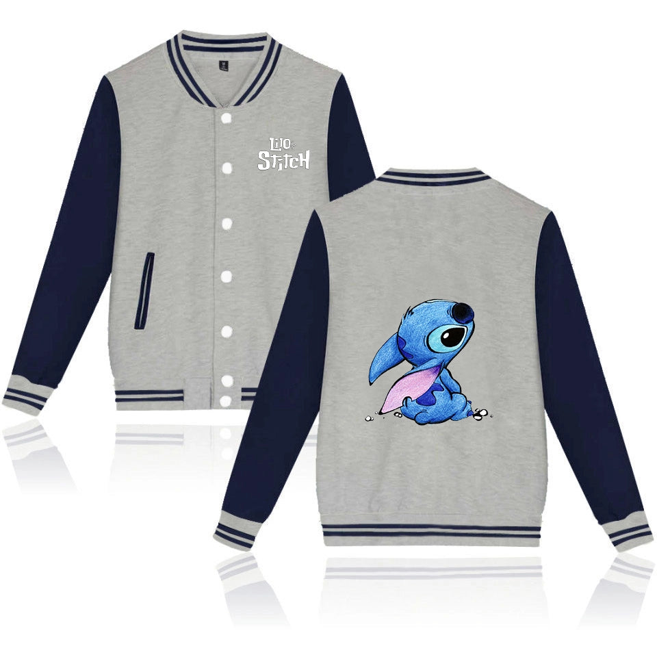 Giacca bomber Hip Hop Varsity – Stile Harajuku unisex per uomo, donna e bambino | YeuroShop