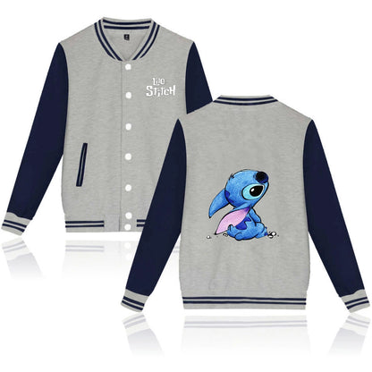 Hip Hop Varsity Bomber Jacket – Unisex Harajuku Style for Men, Women, and Kids | YeuroShop