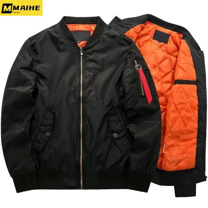 Blouson aviateur MA1 Pilot pour homme – Style et chaleur pour l'automne et l'hiver | YeuroShop