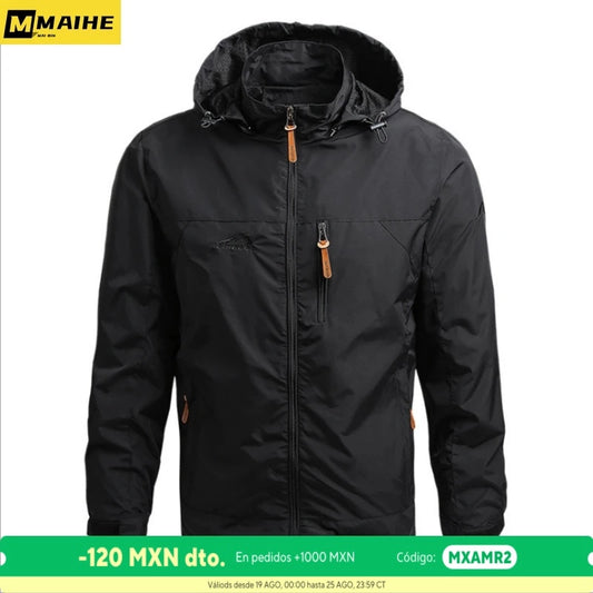 Veste tactique militaire Gorpcore pour homme – Coupe-vent imperméable d'automne avec plusieurs poches | YeuroShop