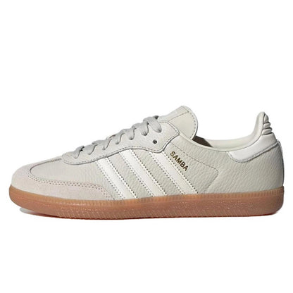 حذاء تزلج Adidas Originals Samba Low للجنسين باللون الأخضر من الجلد المدبوغ | YeuroShop