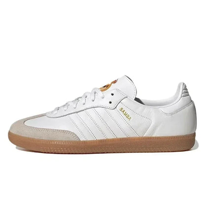 Adidas Originals Samba Low Skateboarding Shoes Unisex Zielony Tumbled Leather | YeuroShop