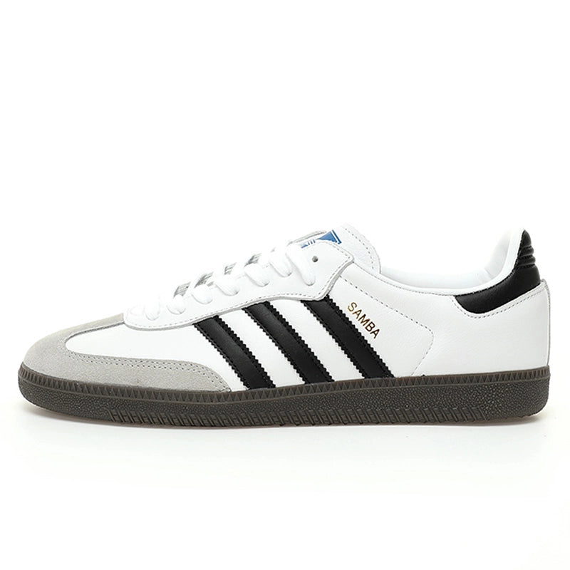 حذاء تزلج Adidas Originals Samba Low للجنسين باللون الأخضر من الجلد المدبوغ | YeuroShop