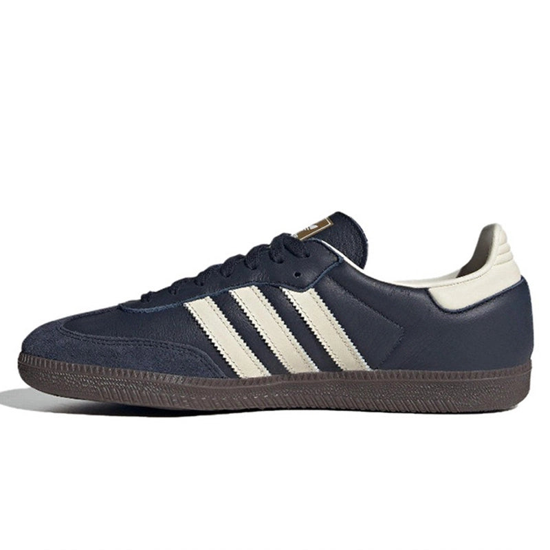 حذاء تزلج Adidas Originals Samba Low للجنسين باللون الأخضر من الجلد المدبوغ | YeuroShop