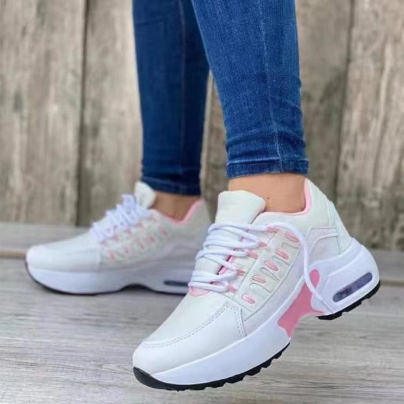 Women's Thick-Soled Sneakers - Lightweight and Breathable Mesh Shoes | YeuroShop