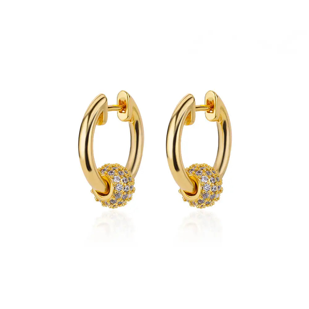 Trendy Dazzling Zirconia Earrings - Perfect for Any Occasion | YeuroShop