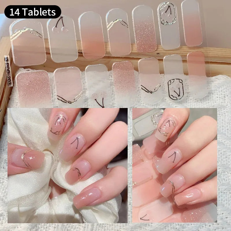 Verleihen Sie Ihren Nägeln mit unseren vollflächigen Glitzer-Nagelstickern einen Hauch von Glamour. Kreieren Sie im Handumdrehen und mühelos einen individuellen Look! | YeuroShop