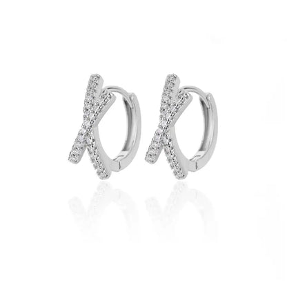 Trendy Dazzling Zirconia Earrings - Perfect for Any Occasion | YeuroShop