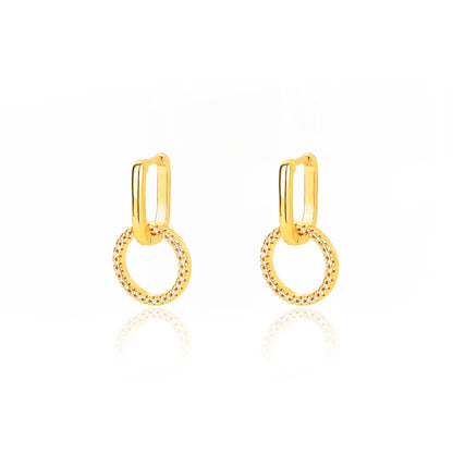 Trendy Dazzling Zirconia Earrings - Perfect for Any Occasion | YeuroShop