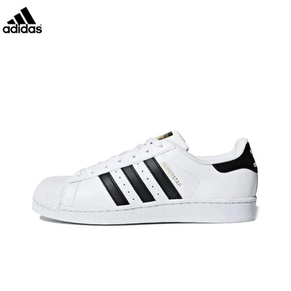 Superstar Original Skateboard Shoes for Men and Women - Classic Black and White, Comfortable Outdoor Sports Running Sneakers | YeuroShop